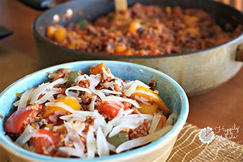 stove top unstuffed peppers